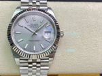 Replica EW Factory Swiss 3255 Rolex Datejust V2 Gray Face 40mm Jubilee Band Watch